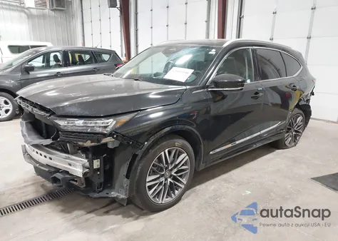 2025 Acura Mdx Advance Package from USA, damaged, VIN 5J8YE1H82SL024419